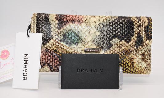 Brahmin Veronica Wallet in Multi Caloosa