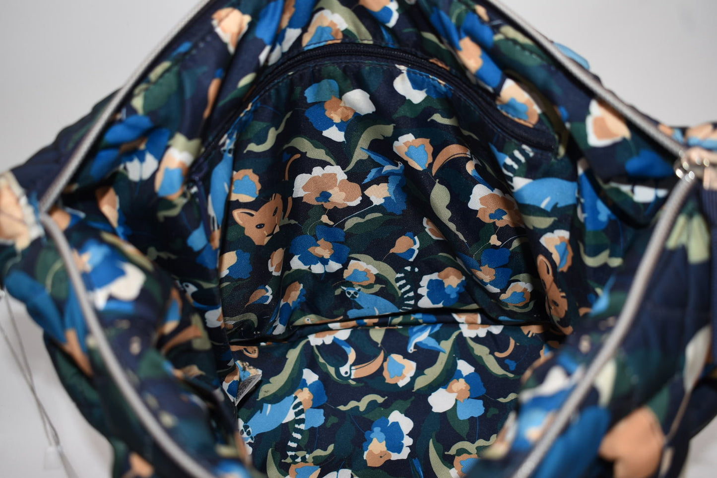 Vera Bradley Multi-Strap Tote Bag in "Immersed Blooms" Pattern