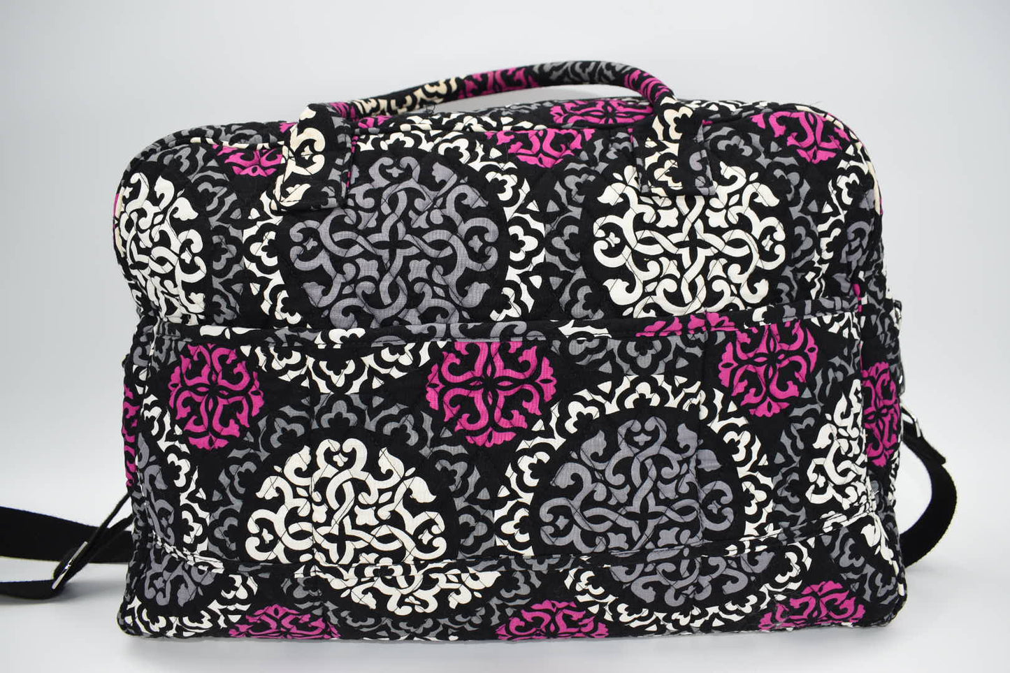 Vera Bradley Weekender Travel Bag in Canterberry Magenta Pattern