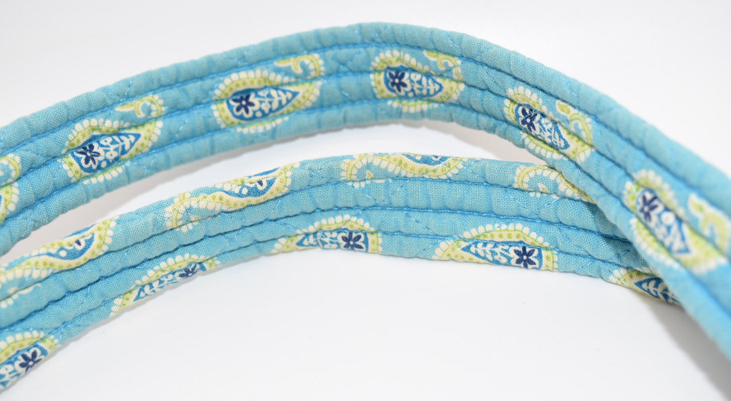 Vera Bradley Villager Tote Bag in "Bermuda Blue" Pattern