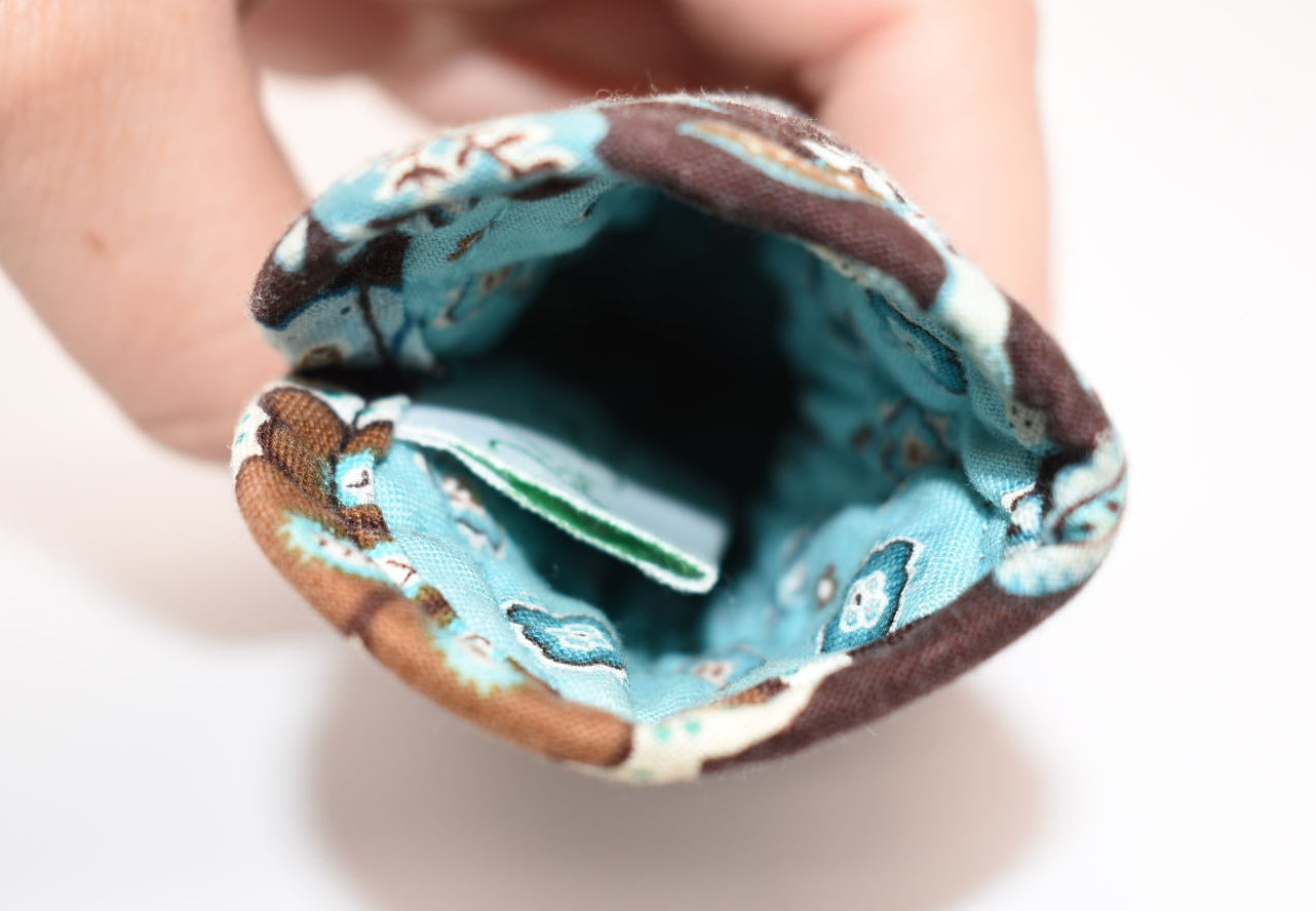 Vera Bradley Soft Slip-in Eyeglass Case in "Java Blue" Pattern