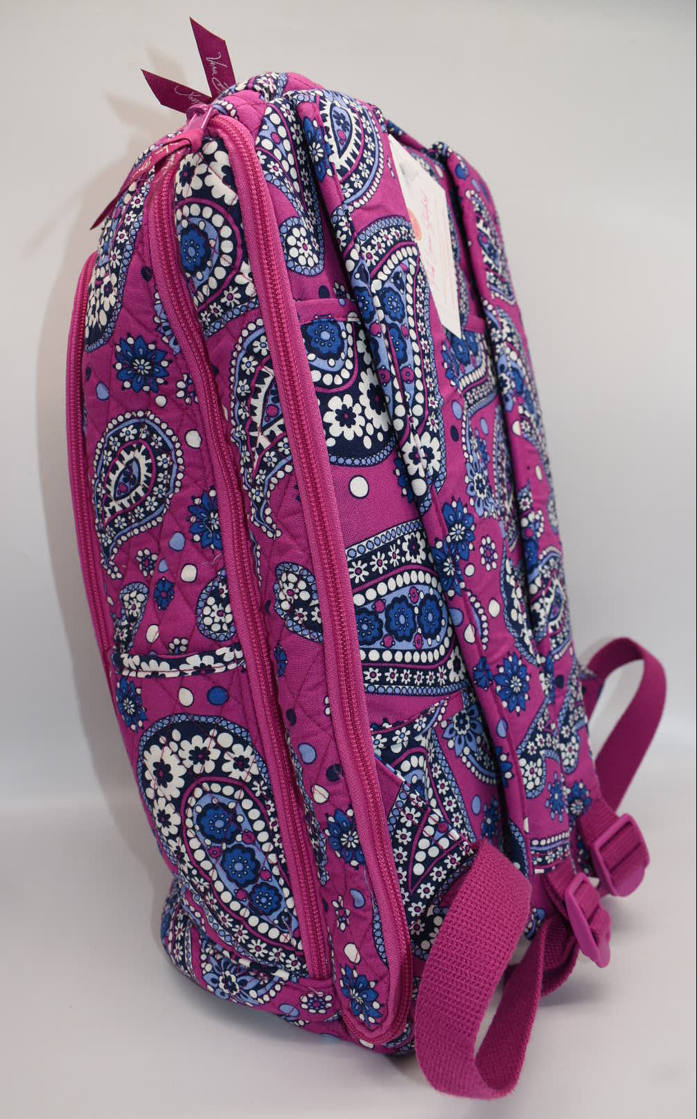 Vera Bradley Campus Laptop Backpack in "Boysenberry" Pattern
