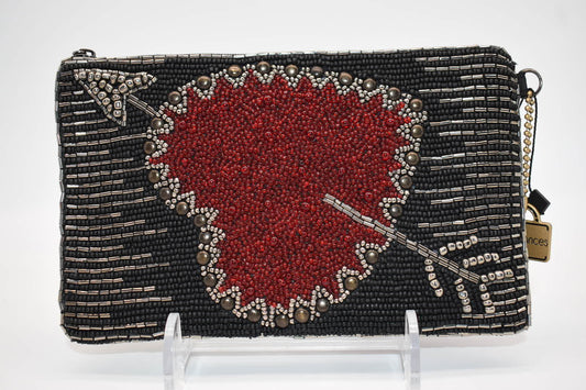 Mary Frances Phone Wallet / Clutch in "Night Garden"