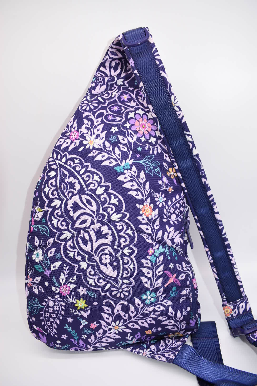 Vera Bradley Reactive Sling Backpack in "Belle Paisley" Pattern