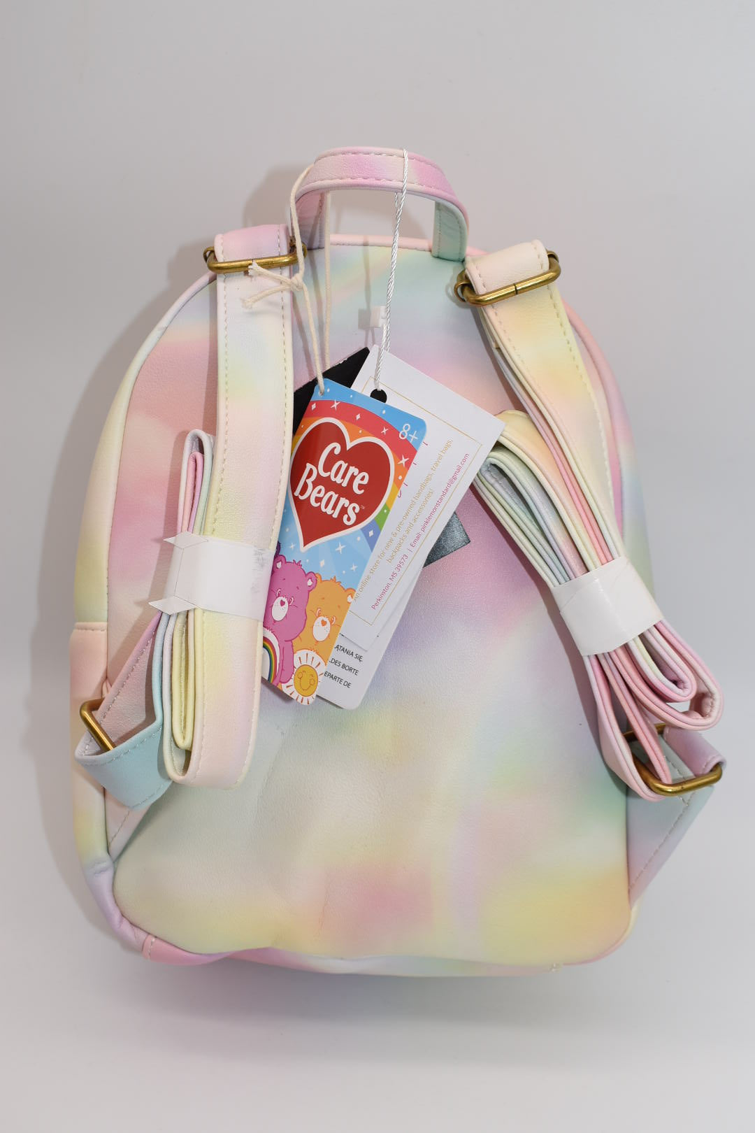 care bears loungefly mini backpack Loungefly Care Bears Rainbow Tie-Dye Mini Backpack – Pink Lemon Standard