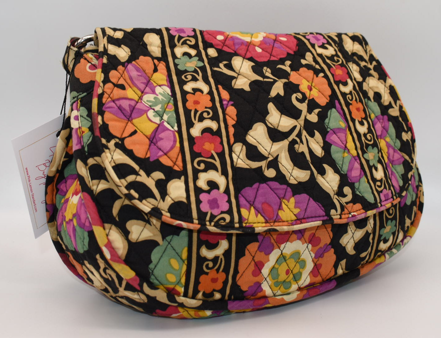 Vera Bradley Saddle Up Crossbody Bag in "Suzani" Pattern