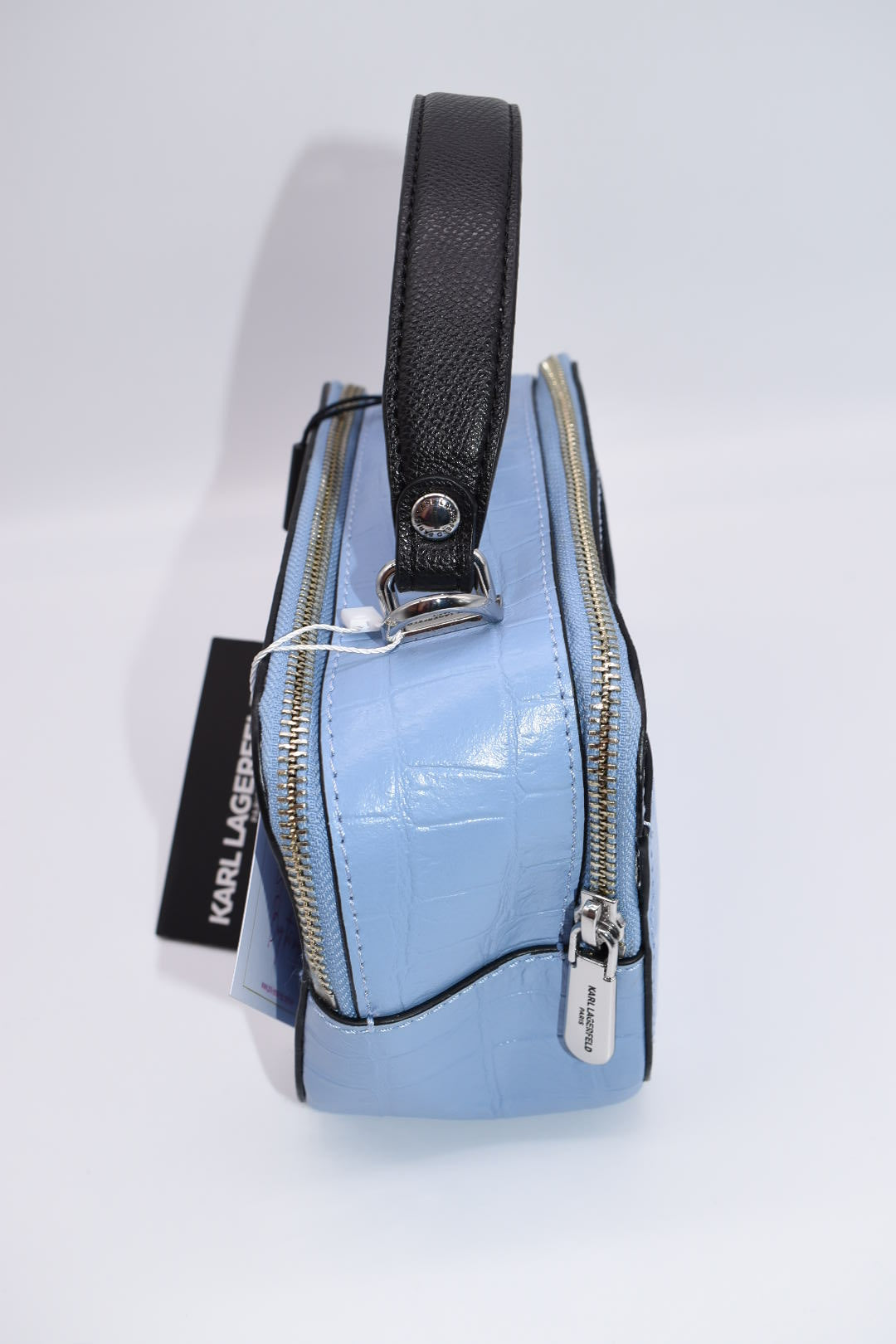 KARL LAGERFELD PARIS Simone Camera Bag in Forever Blue