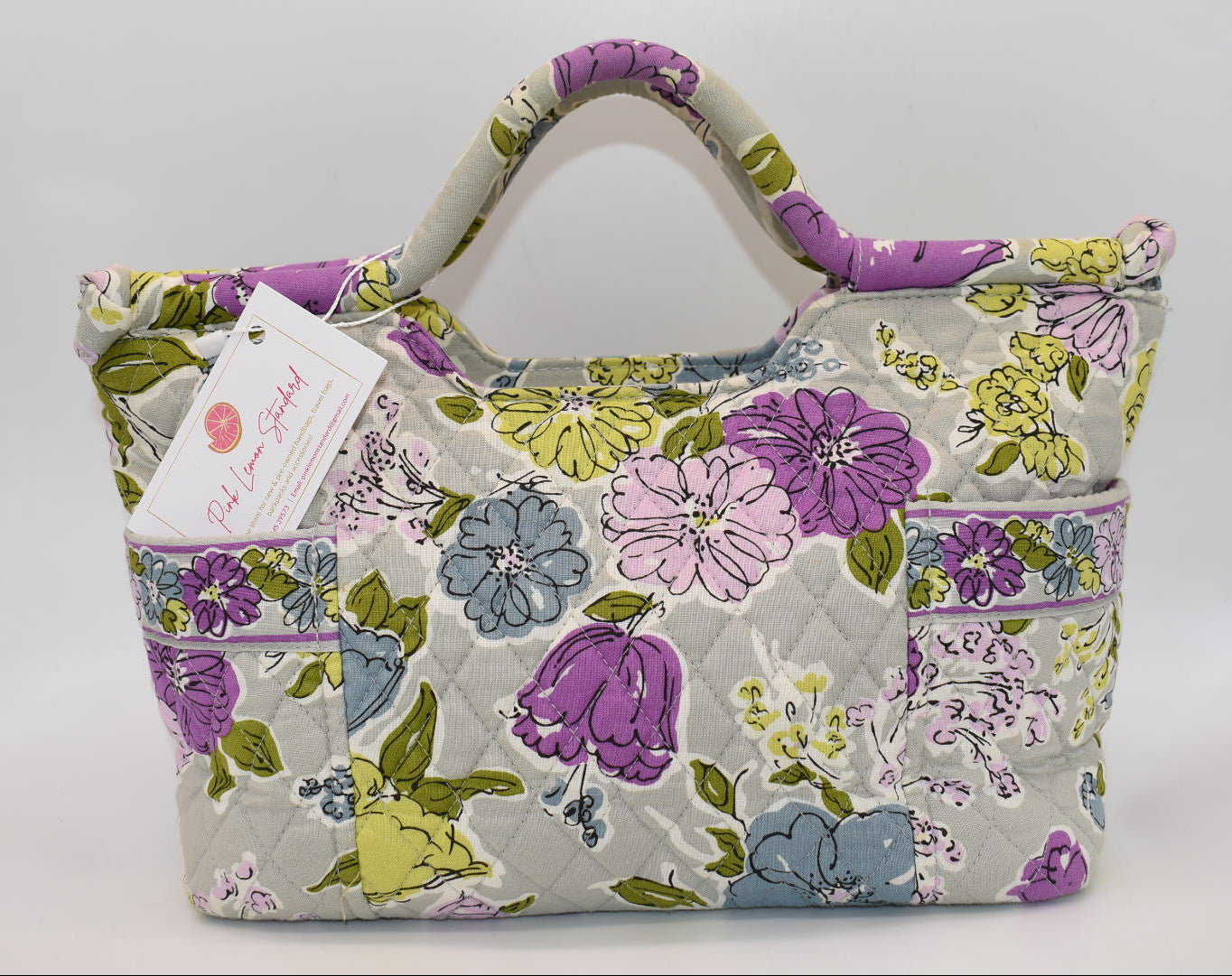 Vera Bradley Gabby Tote Bag in "Watercolor" Pattern