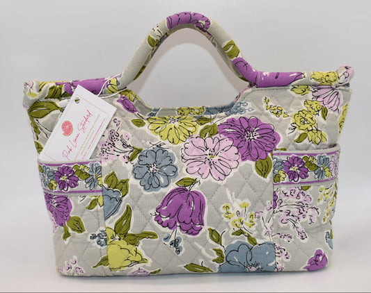 Vera Bradley Gabby Tote Bag in "Watercolor" Pattern