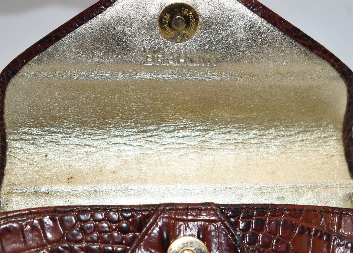 Brahmin Eyewear Case in Pecan Melbourne