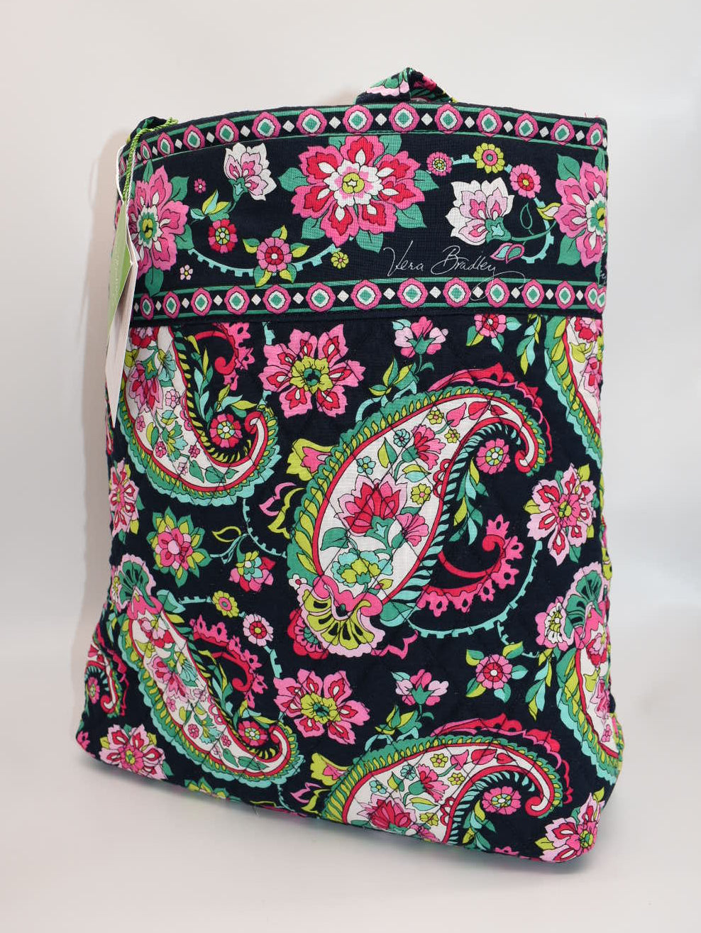 Vera Bradley Quilted Cotton Everyday Tote Bag in "Petal Paisley" Pattern