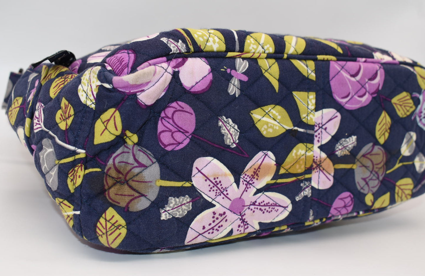 Vera Bradley On-the-Go Shoulder Bag in "Floral Nightingale" Pattern