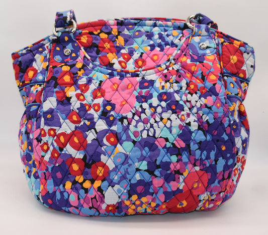 Vera Bradley Glenna Shoulder Bag in "Impressionista" Pattern