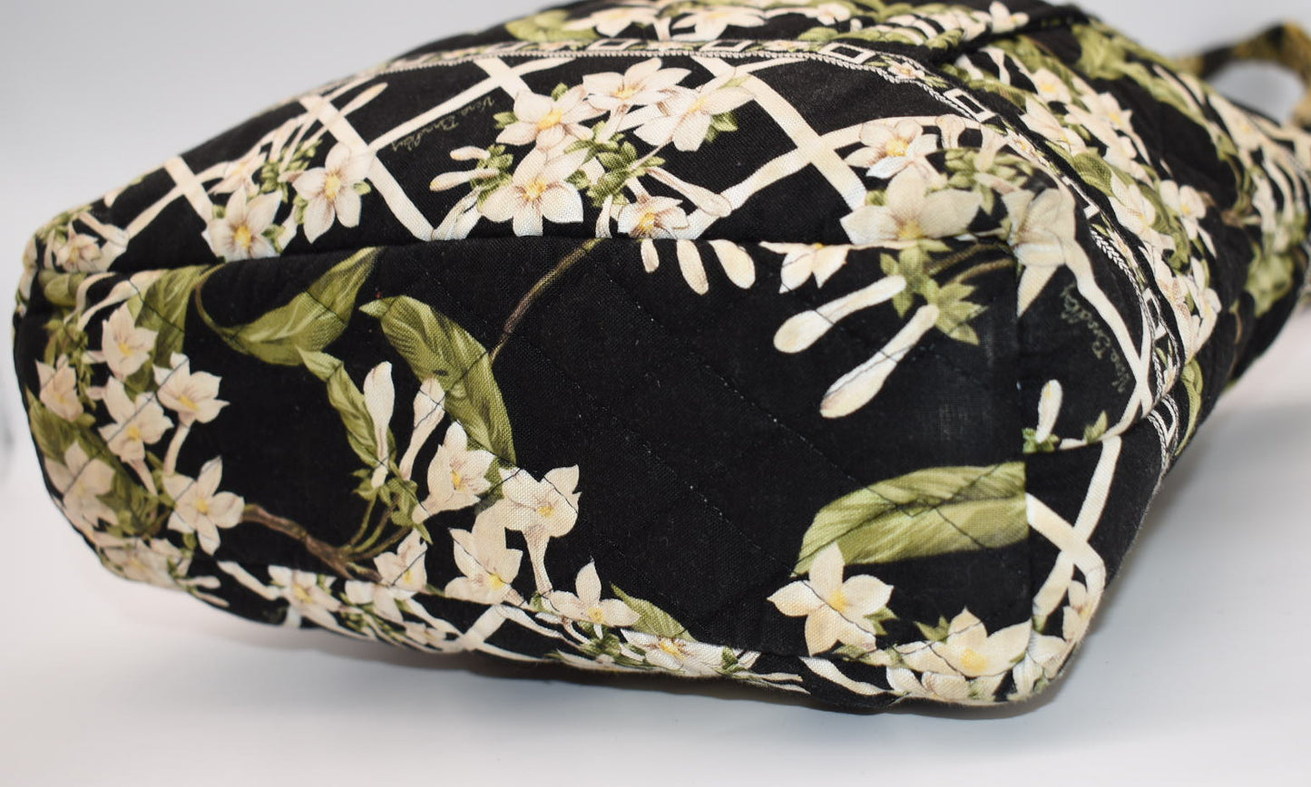 Vera Bradley Small Villager Tote Bag in "Jasmine" Pattern