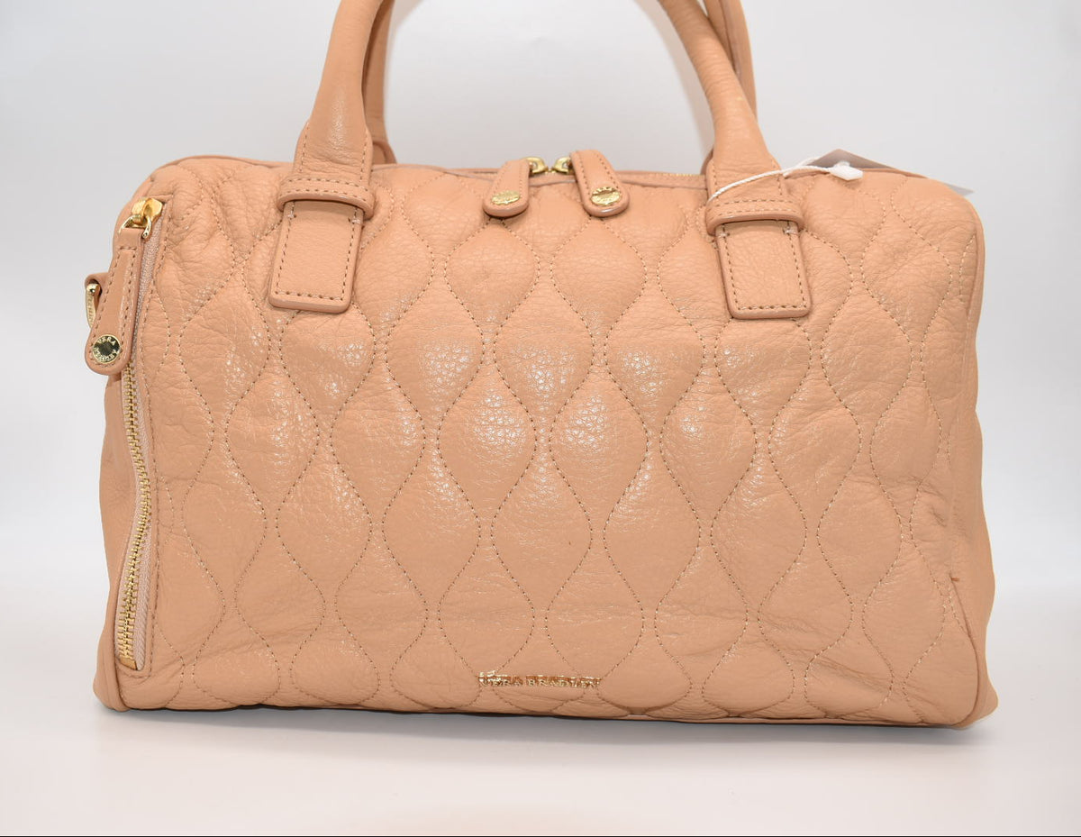 Vera Bradley Quilted Leather Marlo Satchel Bag