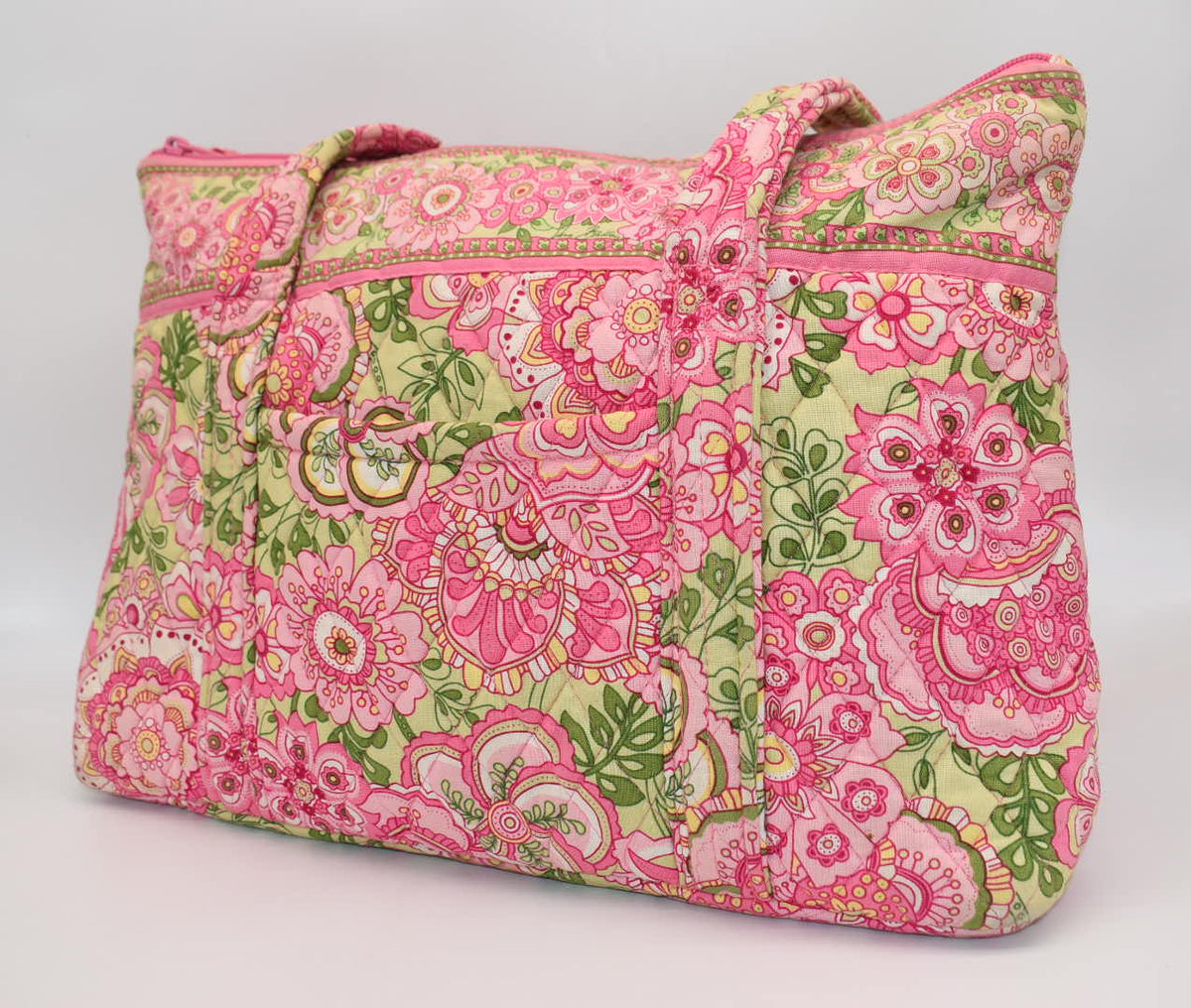 Vera Bradley Large Betsy Shoulder Tote Bag in "Petal Pink" Pattern