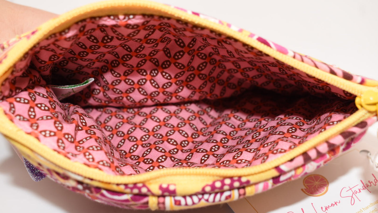 Vera Bradley Belt Bag in "Bali Gold" Pattern