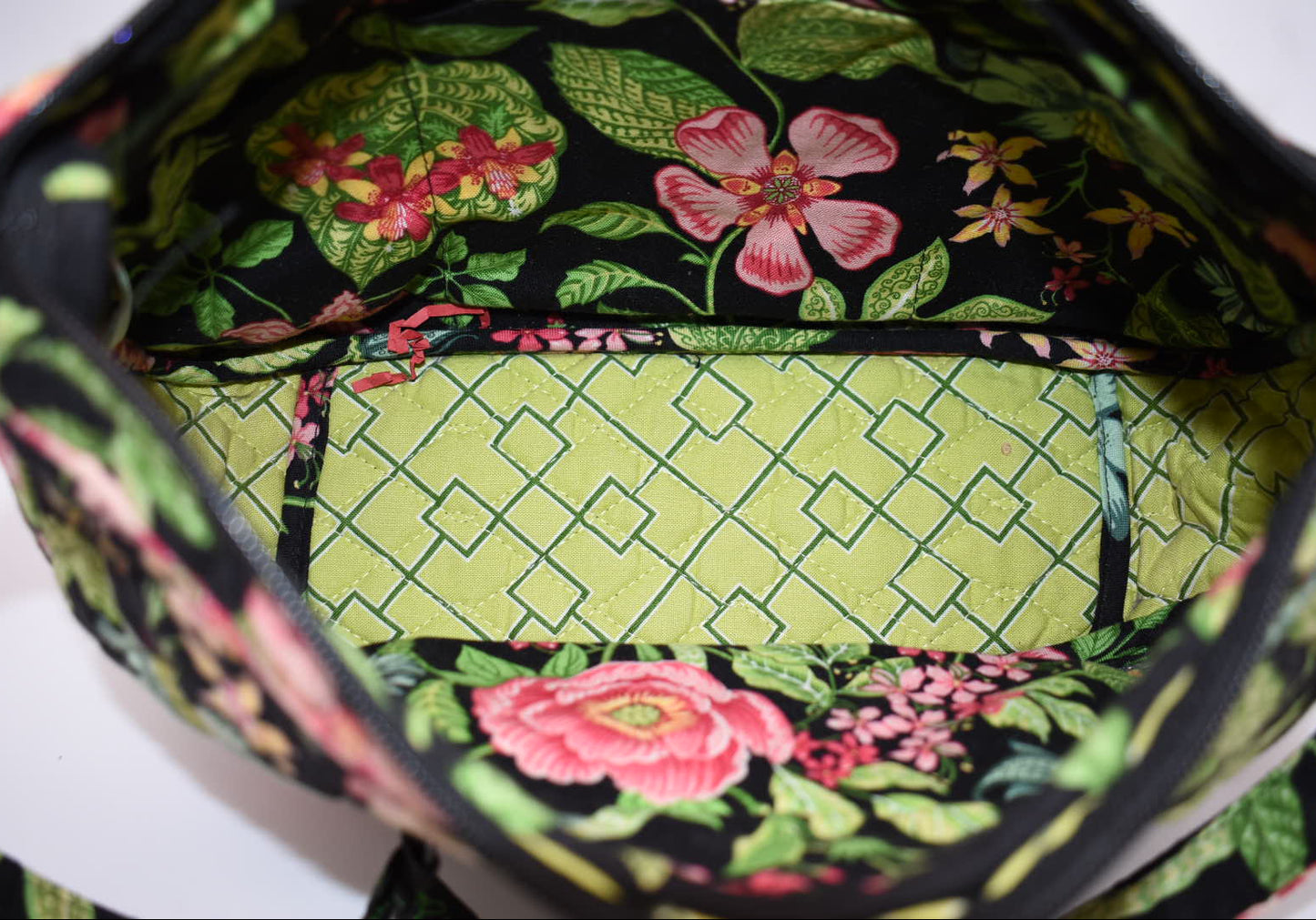 Vera Bradley Hobo Shoulder Bag in "Botanica" Pattern