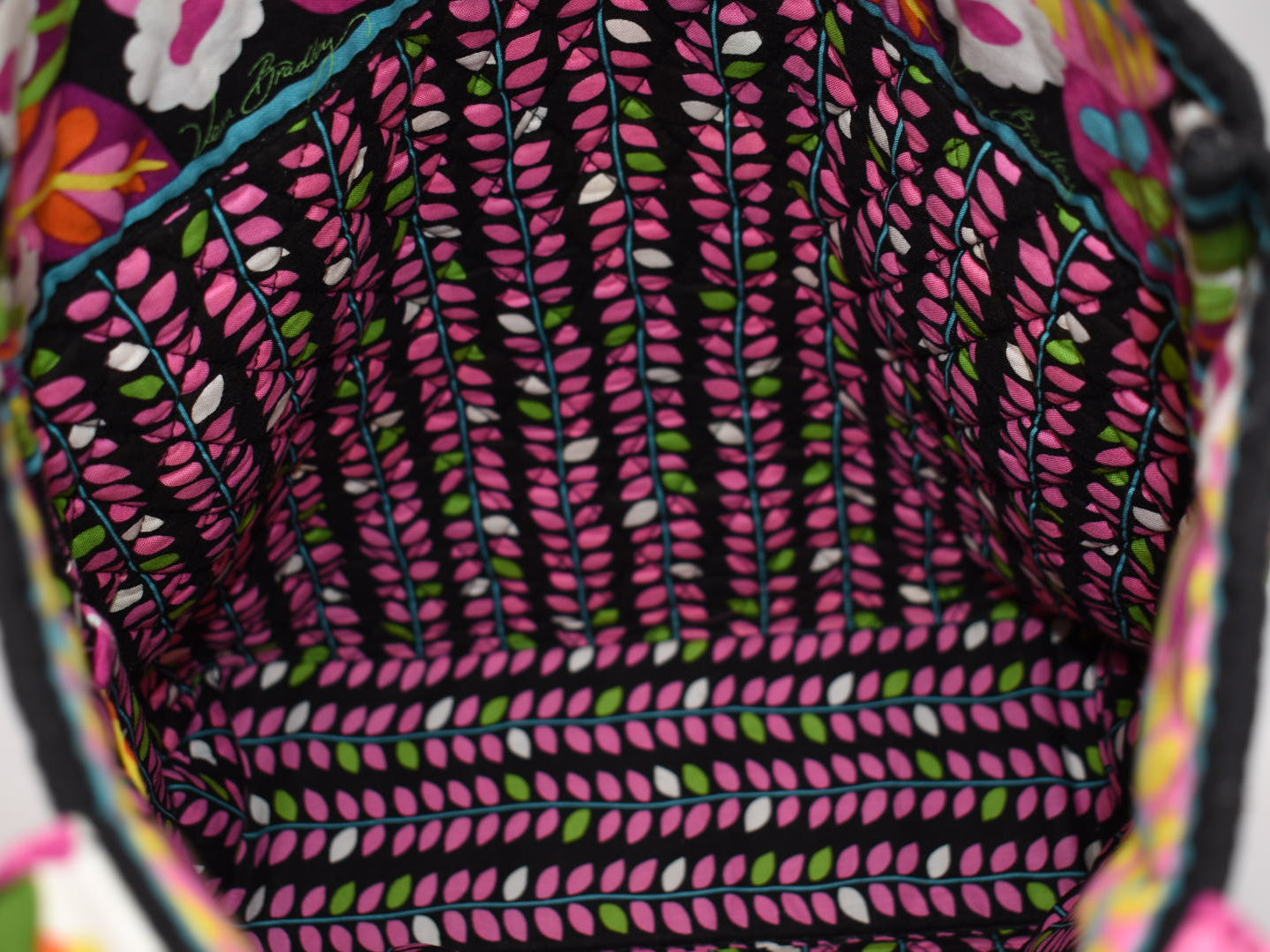 Vera Bradley Quilted Cotton Everyday Tote Bag in "Va Va Bloom" Pattern