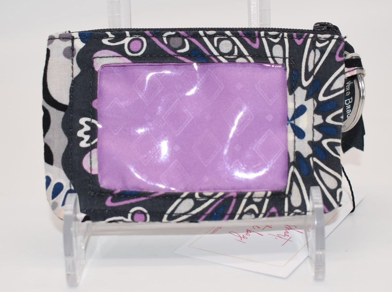 Vera Bradley Zip ID Case in "Mimosa Medallion" Pattern
