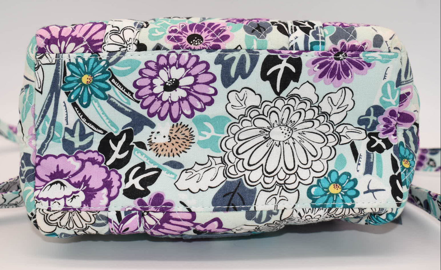 Vera Bradley Mini Satchel Bag in "Penelope's Garden" Pattern