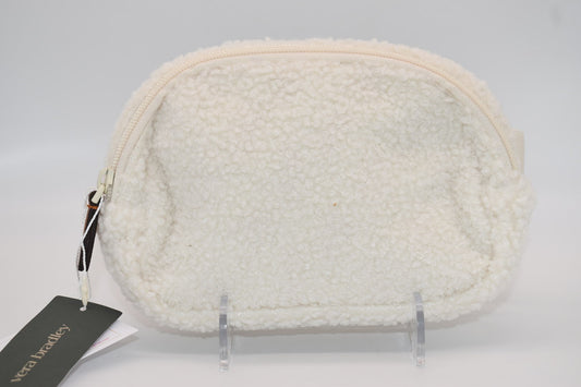 Vera Bradley Woodward Small Belt Bag in "Antique White"