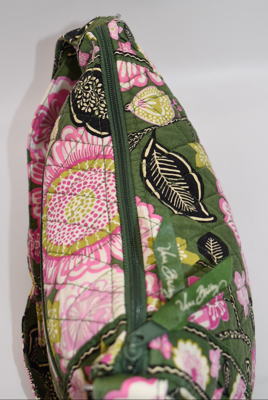 Vera Bradley On-the-Go Crossbody Bag in "Olivia Pink" Pattern