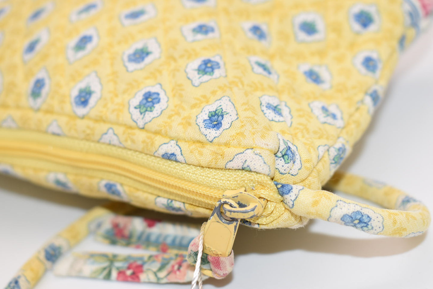 Vintage Vera Bradley  Petite Shoulder / Crossbody Bag in "Elizabeth" Pattern