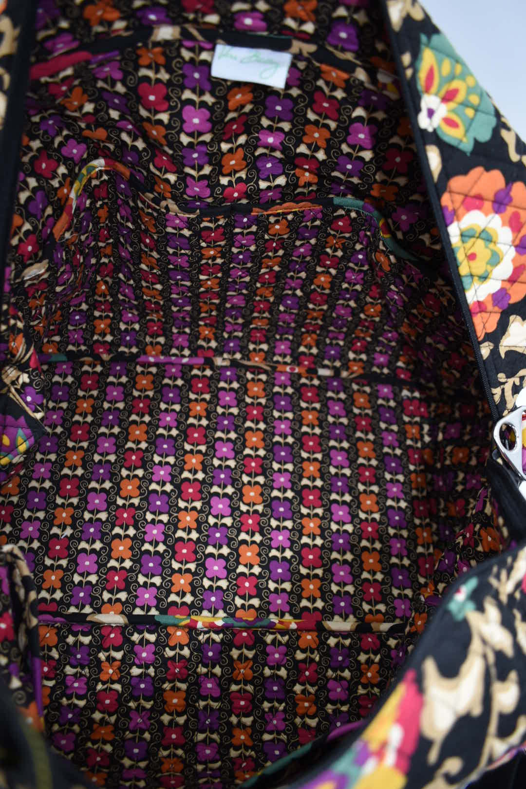 Vera Bradley Grand Traveler Bag in "Suzani" Pattern