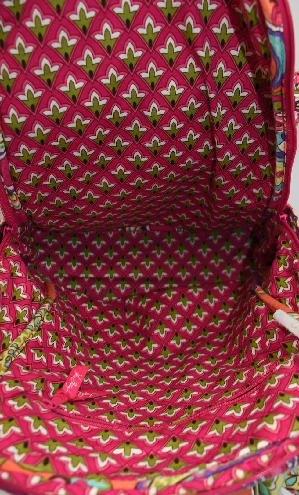 Vera Bradley Ultimate Backpack in "Pink Swirls" Pattern