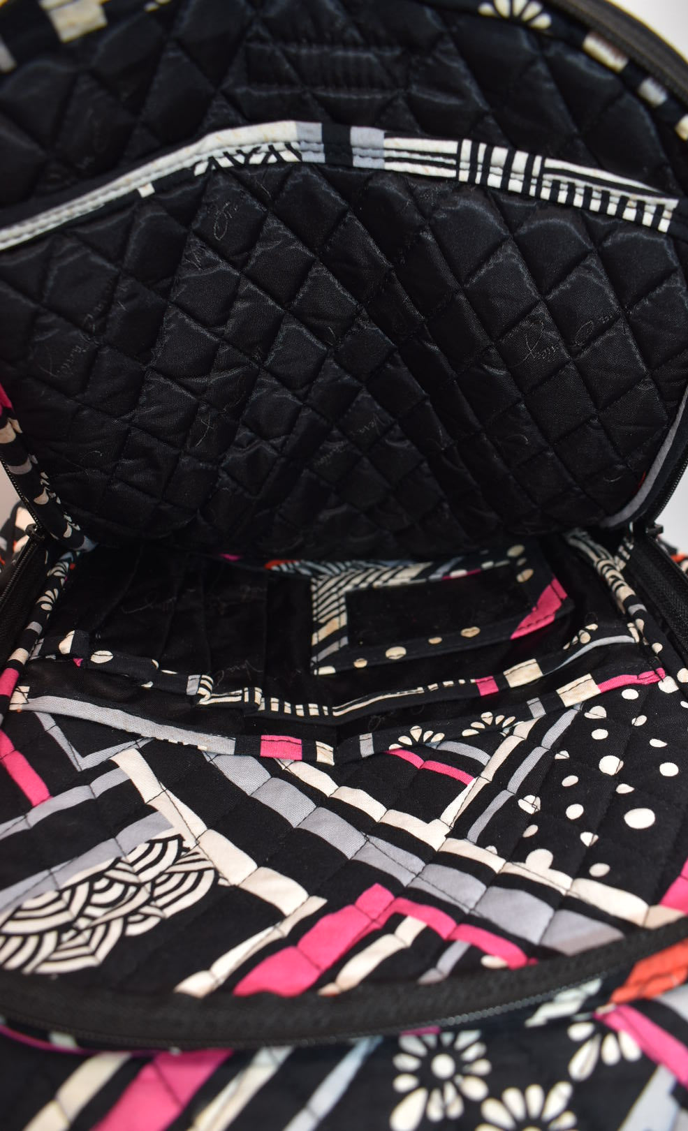 Vera Bradley Campus Tech Backpack in "Northern Stripes" Pattern