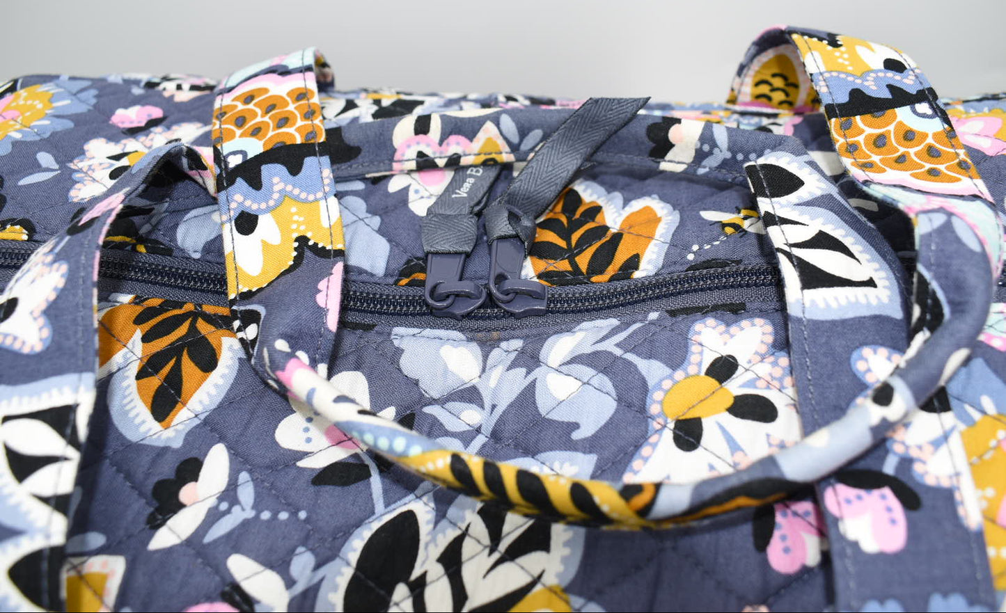 Vera Bradley Grand Traveler Travel Bag in "Charmont Meadow" Pattern