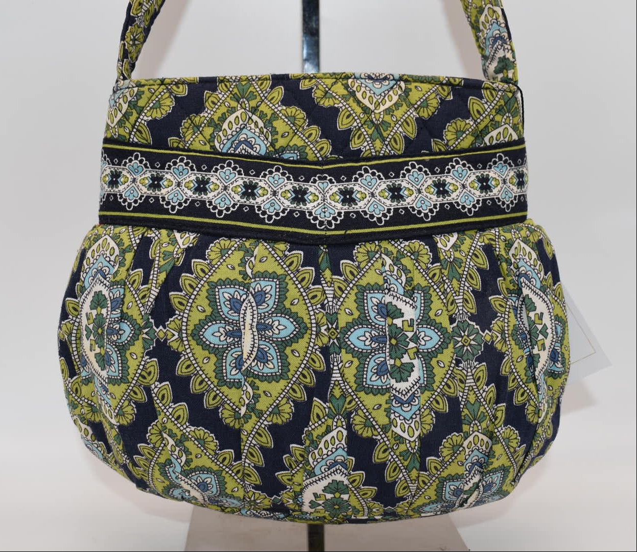 Vera Bradley Hannah Small Pleated Bag in "Cambridge" Pattern