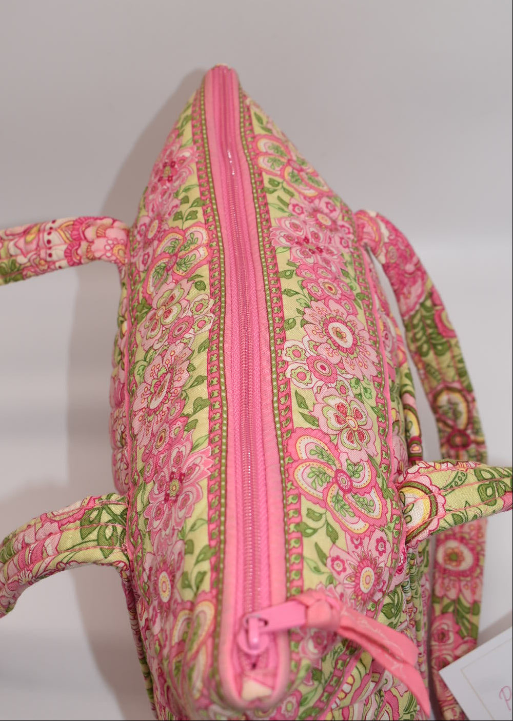 Vera Bradley Large Betsy Shoulder Tote Bag in "Petal Pink" Pattern