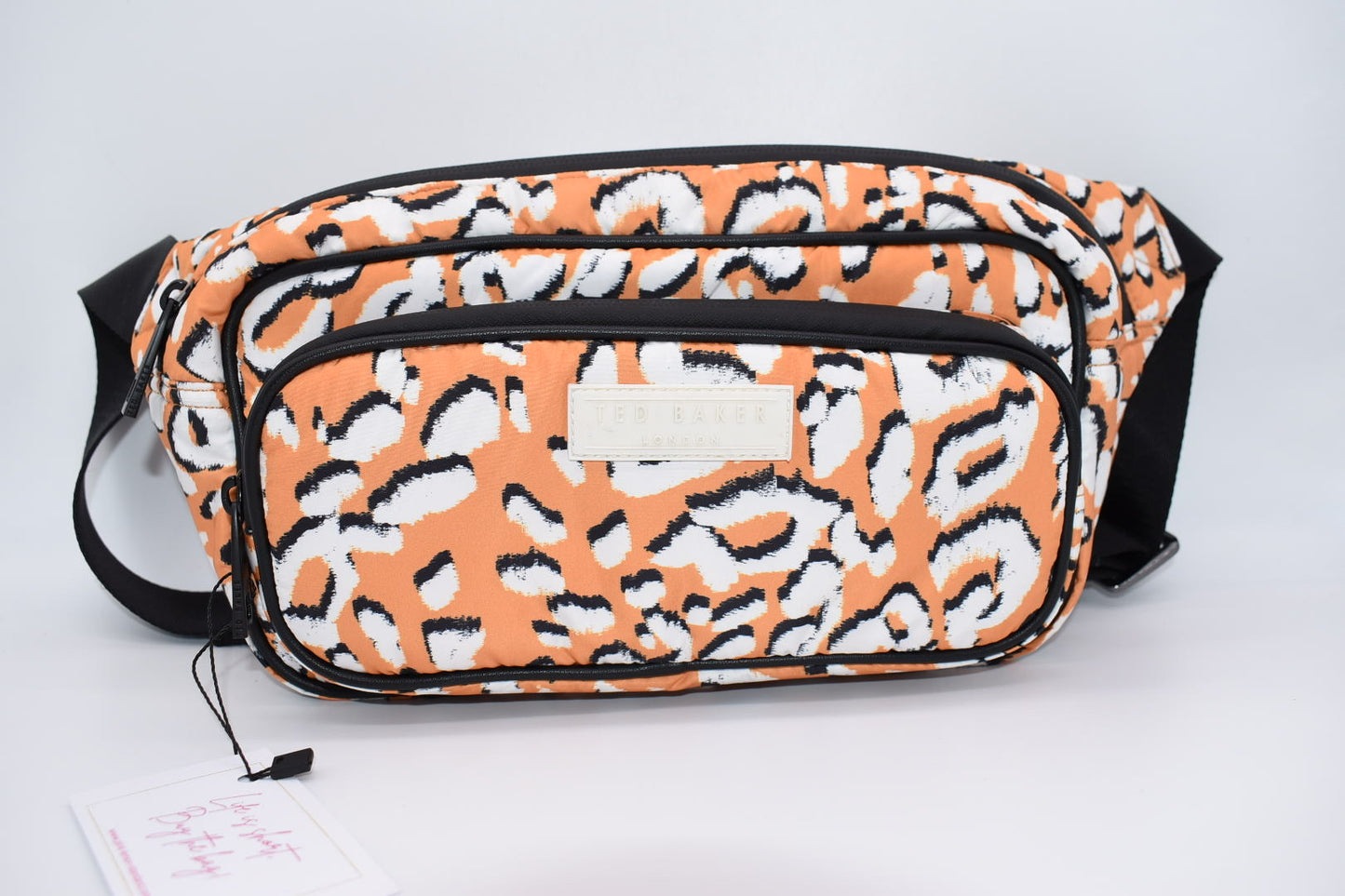 Ted Baker London Niqila Leopard Detail Puffer Belt Bag