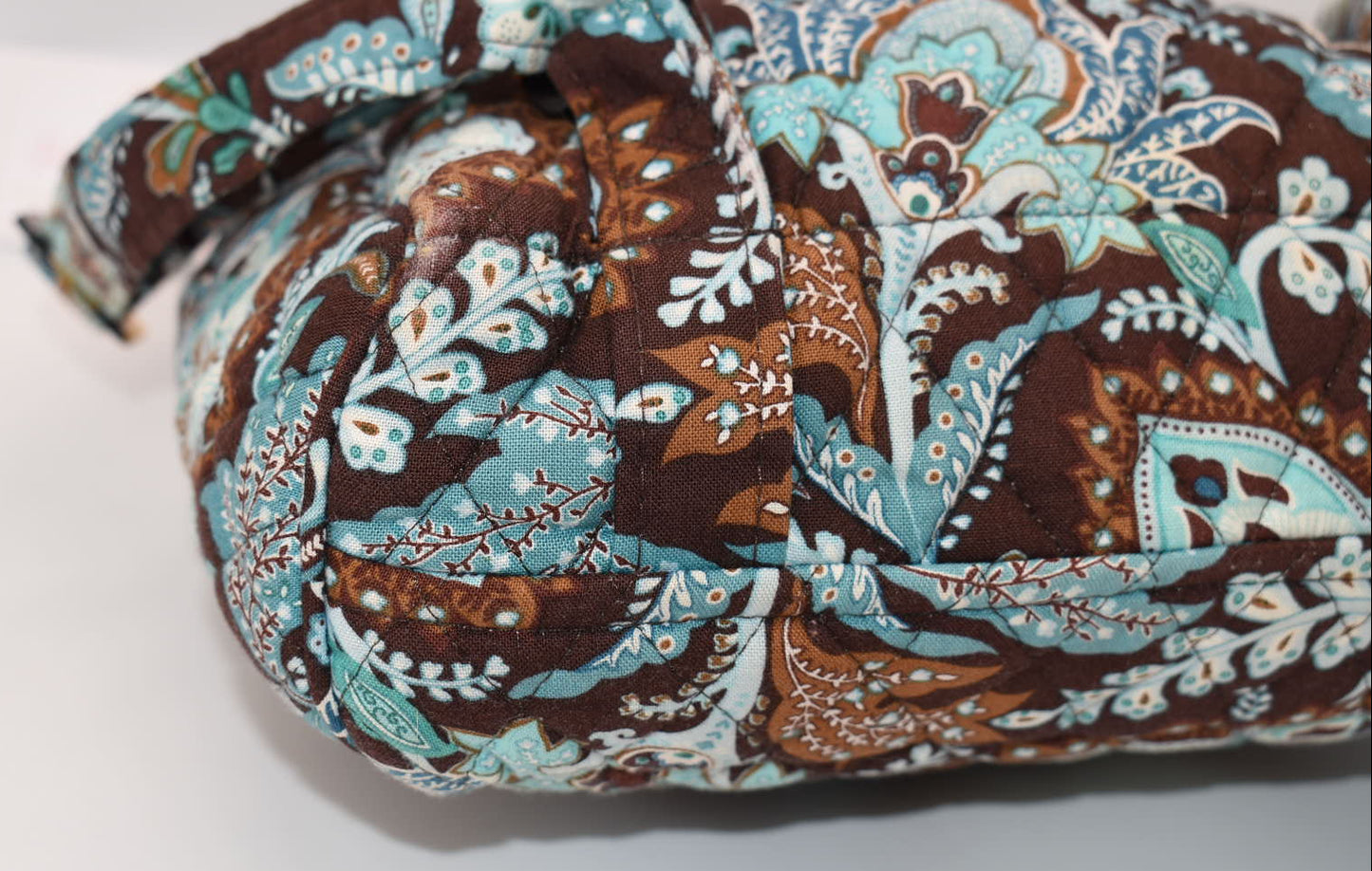 Vera Bradley Quilted Small Ultimate Backpack in "Java Blue" Pattern