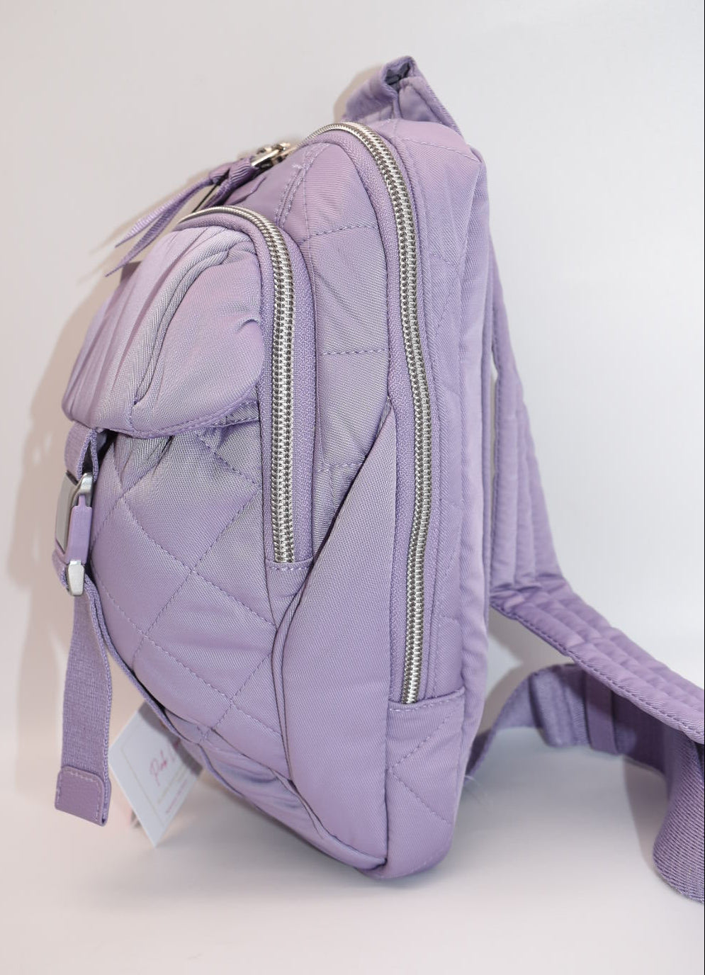 Vera Bradley Utility Sling Bag in Performance Twill - Lavender