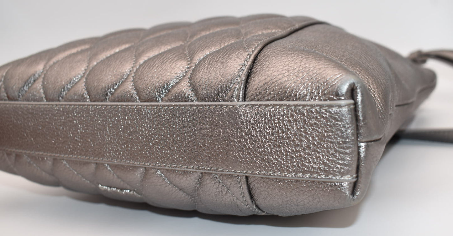 Vera Bradley Quilted Leather Molly Crossbody Bag in "Caspian Sea"