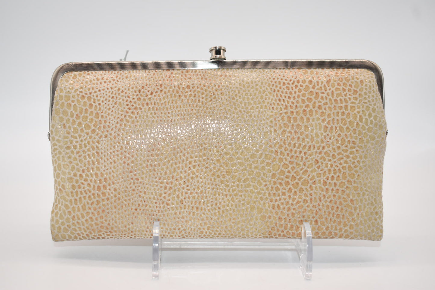 HOBO Lauren Clutch Wallet in Honey Snake