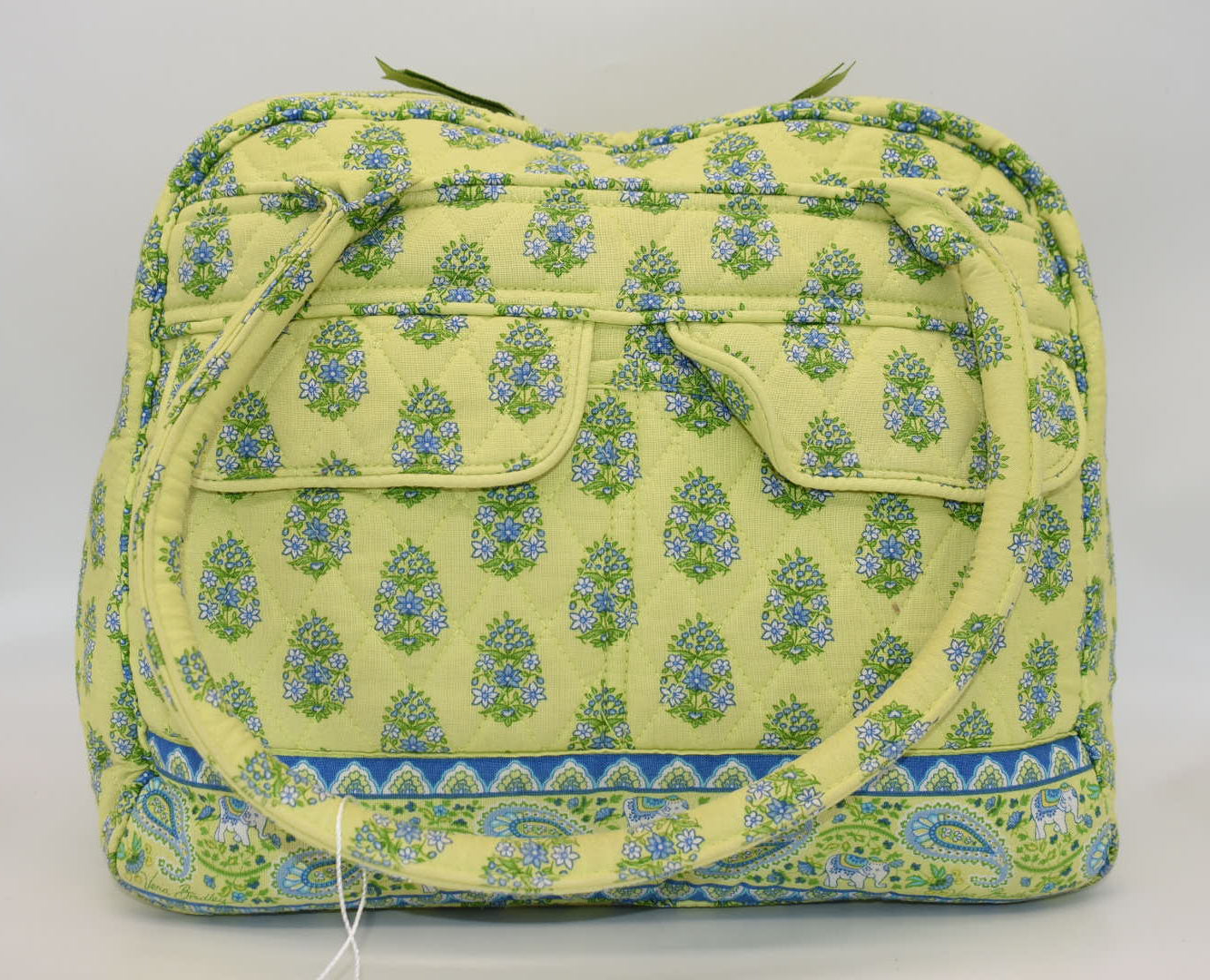 Vera Bradley Bowler Satchel Bag in "Citrus" Pattern