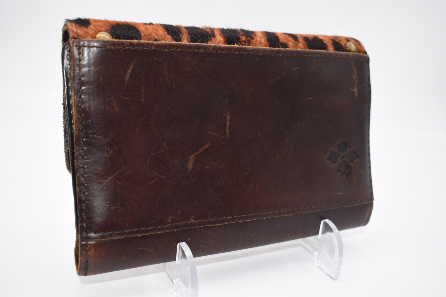 Patricia Nash Colli Wallet in Studded Leopard