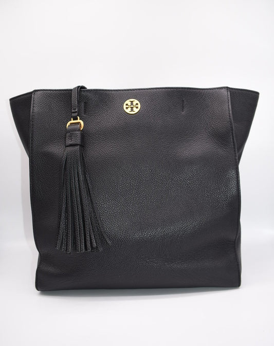 Tory Burch Carter NS Leather Tote Bag