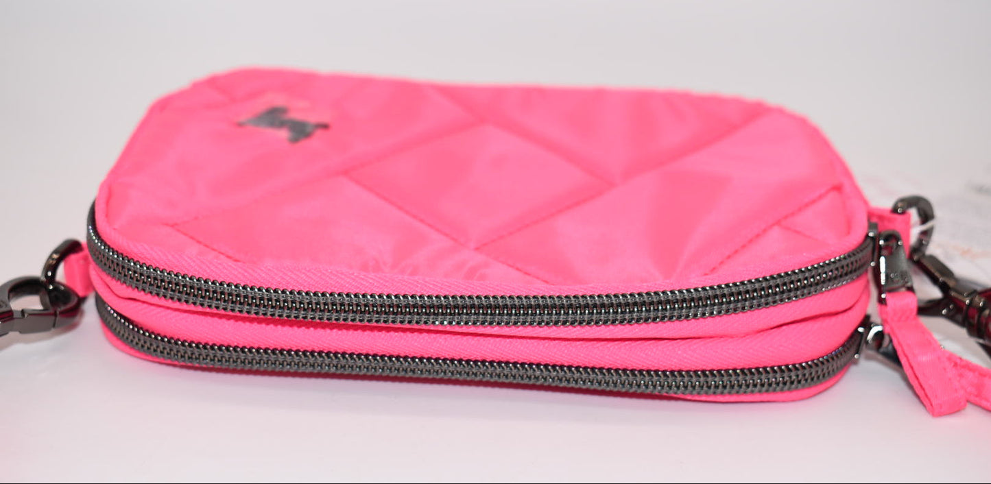 Lug Coupe SE Convertible Crossbody Bag in Magenta
