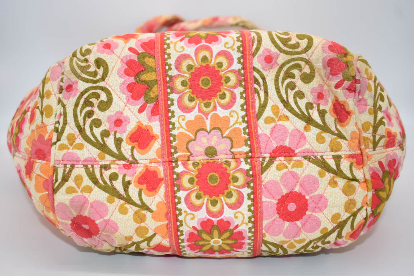 Vera Bradley Side by Side Tote Bag in "Folkloric" Pattern