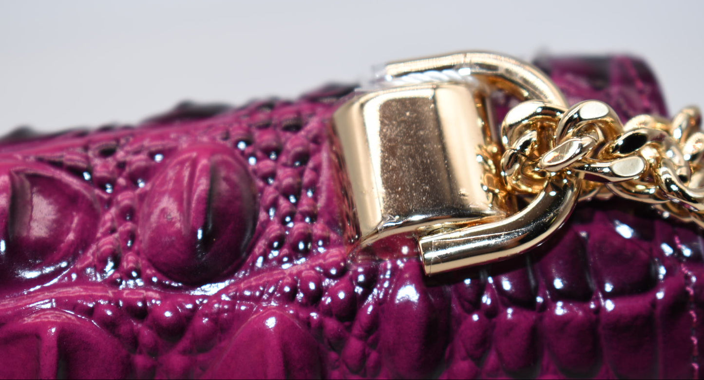 Brahmin Rosa Crossbody Bag in Sugar Plum Melbourne
