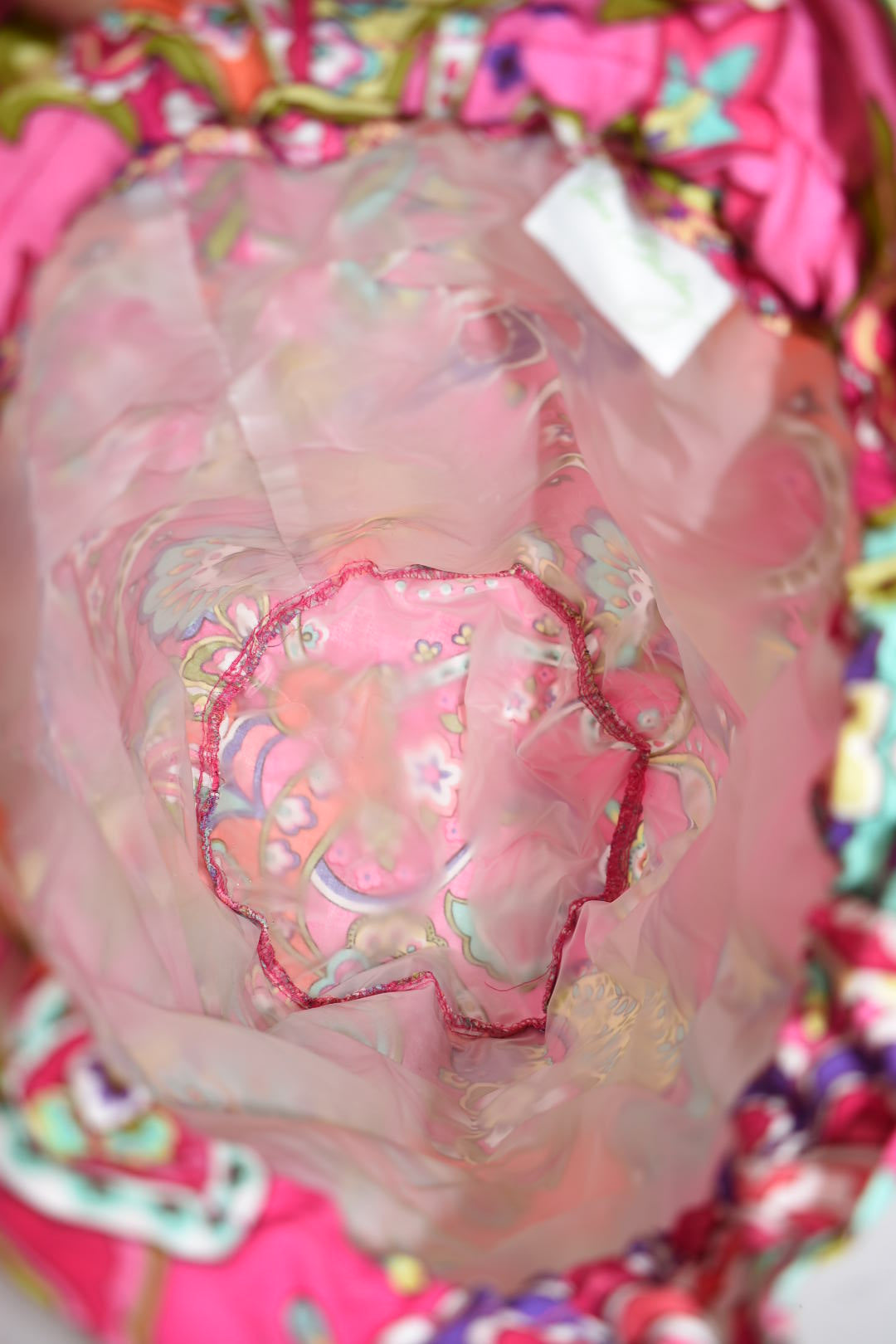 Vera Bradley Ditty Bag in "Pink Swirls" Pattern