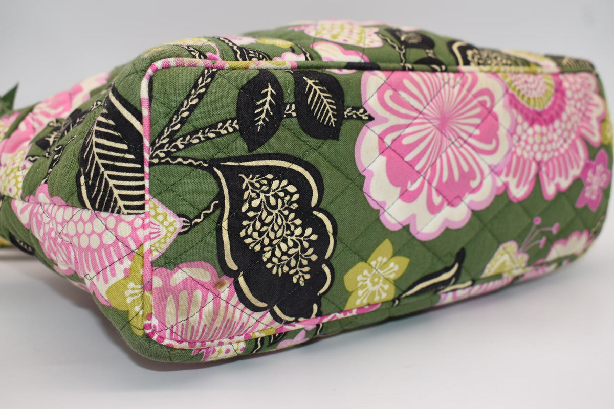 Vera Bradley Mandy Shoulder Tote Bag in "Chelsea Green" Pattern