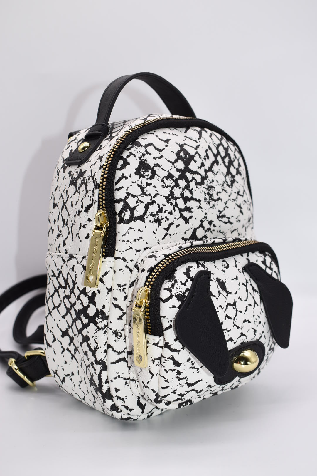 Betsey Johnson Kitsch Dog Mini Backpack