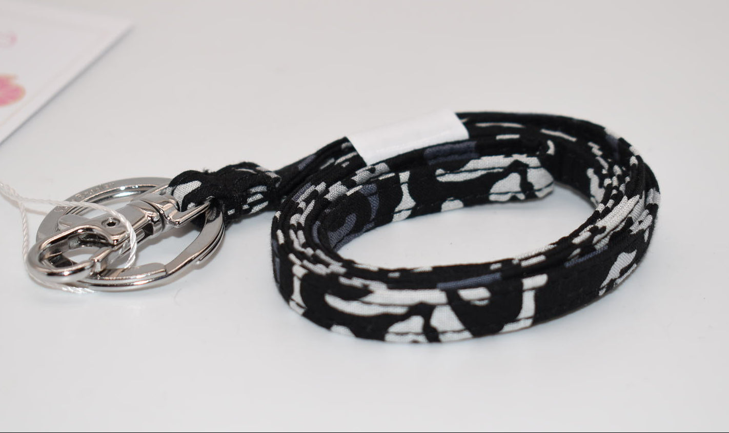 Vera Bradley Lanyard in "Chandelier Noir" Pattern