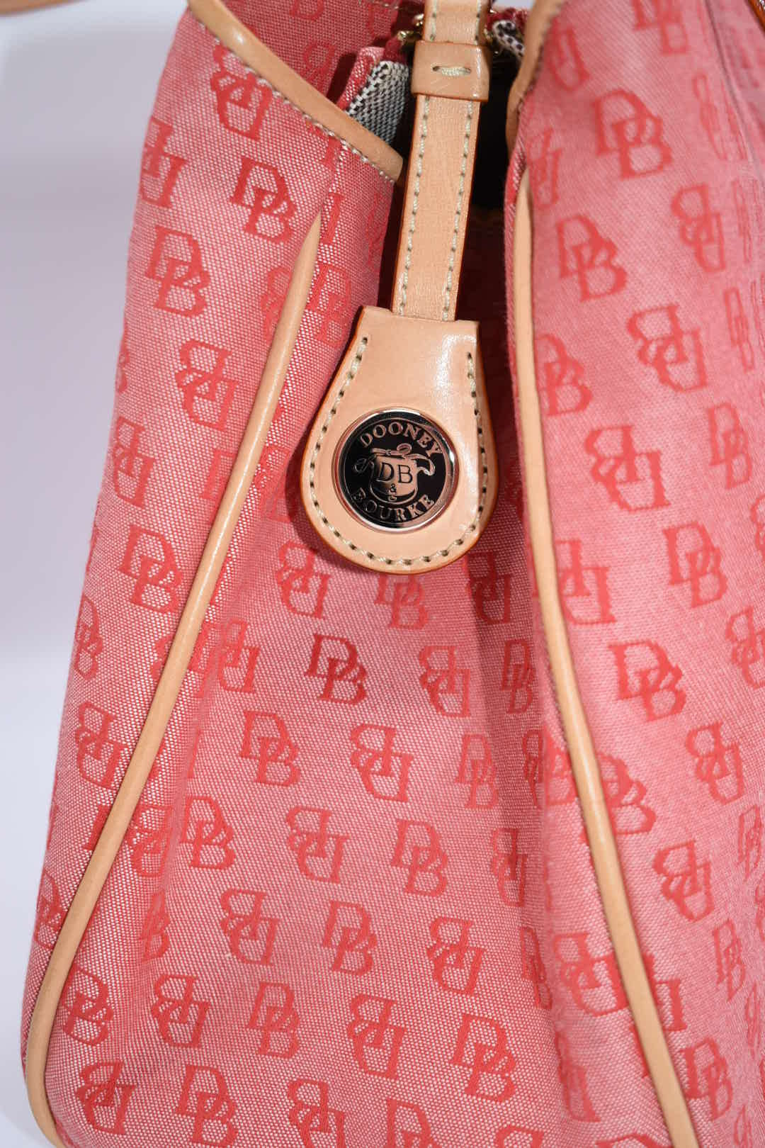 Dooney & Bourke Canvas Buckle Satchel Bag with Matching Eyewear Sleeve